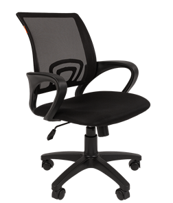 Офисное кресло CHAIRMAN 696 black Сетчатый акрил DW62 черный в Альметьевске - предосмотр