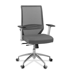 Офисное кресло Aero lux, сетка/ткань TW / серая/серая TW в Нижнекамске