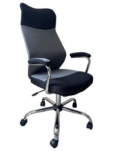 Кресло офисное C168 черный/серый в Альметьевске