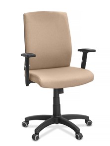 Офисное кресло Alfa A/MK/1D, ткань Bahama / бежевая в Нижнекамске