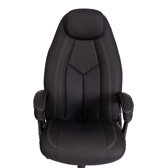 Компьютерное кресло BOSS Lux, кож/зам, черный, арт.21151 в Альметьевске - изображение 6