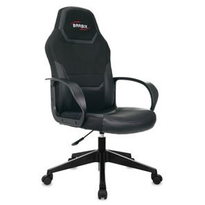 Компьютерное кресло BRABIX "Alpha GM-018", ткань/экокожа, черное, 532636, GM-018_532636 в Альметьевске