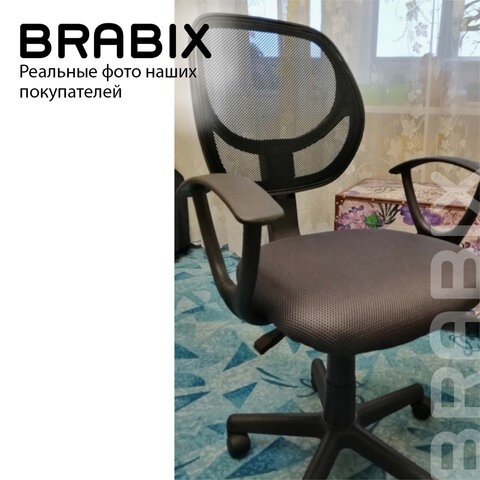 Компьютерное кресло Brabix Flip MG-305 (ткань TW, черное) 531952 в Казани - изображение 16
