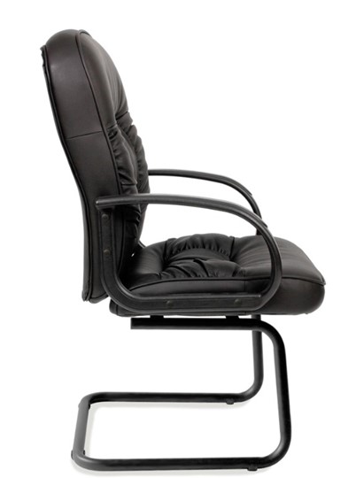 Кресло компьютерное CHAIRMAN 416V экокожа черная в Альметьевске - изображение 5