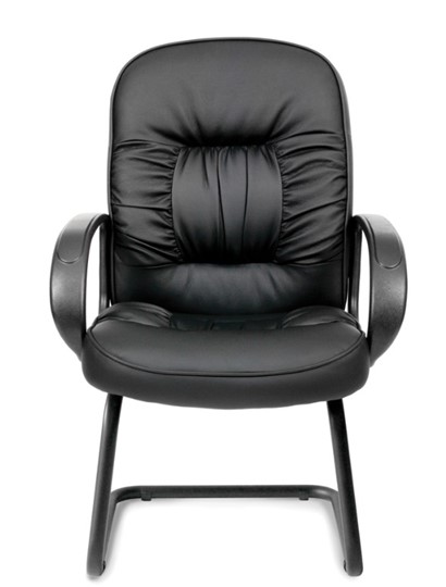 Кресло компьютерное CHAIRMAN 416V экокожа черная в Нижнекамске - изображение 4