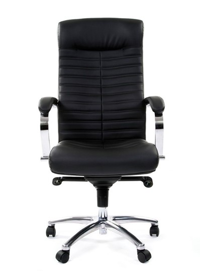 Офисное кресло CHAIRMAN 480 экожа черная в Альметьевске - изображение 1
