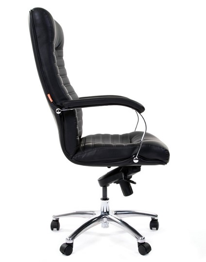 Офисное кресло CHAIRMAN 480 экожа черная в Альметьевске - изображение 2