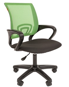 Кресло офисное CHAIRMAN 696 black LT, зеленое в Набережных Челнах
