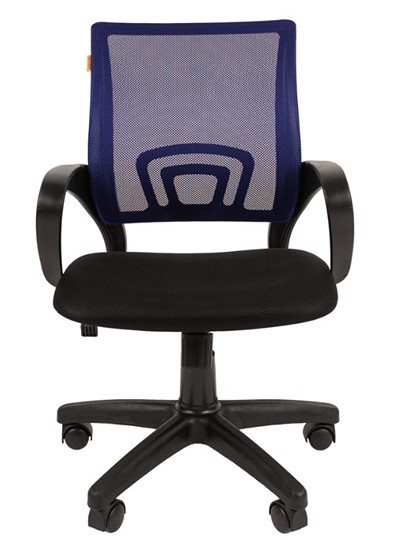 Компьютерное кресло CHAIRMAN 696 black Сетчатый акрил DW61 синий в Казани - изображение 1