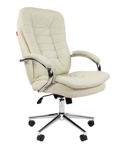 Офисное кресло CHAIRMAN 795 экокожа, цвет белый в Альметьевске