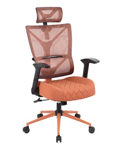Компьютерное кресло CHAIRMAN CH566 сетчатый акрил оранжевый / полиэстер оранжевый в Нижнекамске