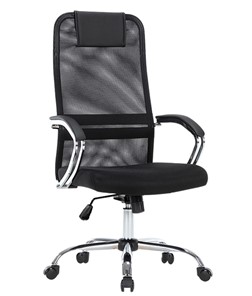Офисное кресло CHAIRMAN CH612 Сетчатый акрил / Ткань стандарт / Экокожа, черный в Нижнекамске