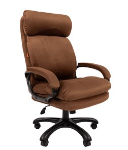 Офисное кресло CHAIRMAN HOME 505, велюр коричневое в Нижнекамске