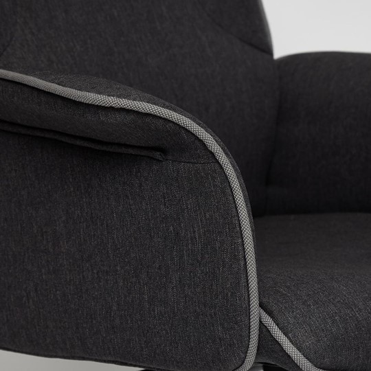 Компьютерное кресло CHARM ткань, серый/серый, F68/C27 арт.13246 в Нижнекамске - изображение 7