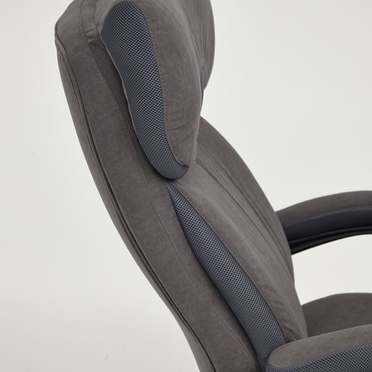 Офисное кресло DUKE флок/ткань, серый/серый, 29/TW-12 арт.14039 в Альметьевске - изображение 10