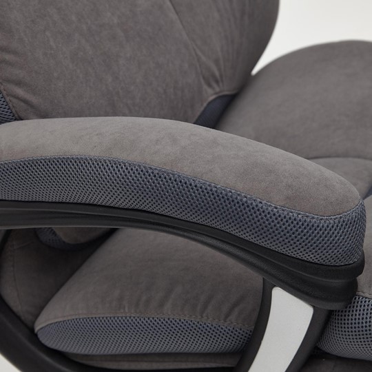 Офисное кресло DUKE флок/ткань, серый/серый, 29/TW-12 арт.14039 в Альметьевске - изображение 12