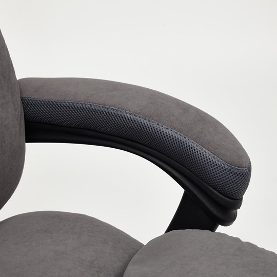 Офисное кресло DUKE флок/ткань, серый/серый, 29/TW-12 арт.14039 в Альметьевске - изображение 13
