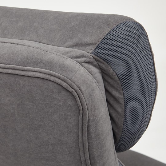 Офисное кресло DUKE флок/ткань, серый/серый, 29/TW-12 арт.14039 в Альметьевске - изображение 16