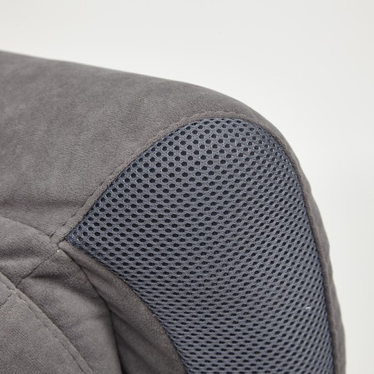 Офисное кресло DUKE флок/ткань, серый/серый, 29/TW-12 арт.14039 в Набережных Челнах - изображение 20