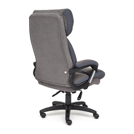 Офисное кресло DUKE флок/ткань, серый/серый, 29/TW-12 арт.14039 в Нижнекамске - изображение 3