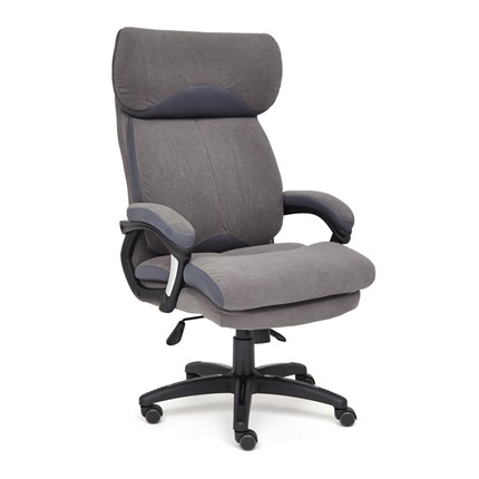 Офисное кресло DUKE флок/ткань, серый/серый, 29/TW-12 арт.14039 в Набережных Челнах - изображение
