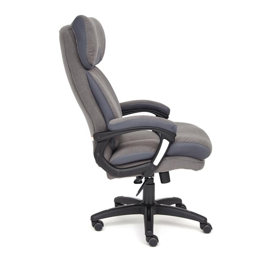 Офисное кресло DUKE флок/ткань, серый/серый, 29/TW-12 арт.14039 в Нижнекамске - изображение 6