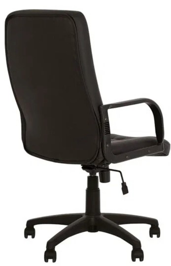 Кресло MANAGER (PL64) экокожа ECO-30, черная в Набережных Челнах - изображение 3