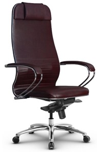 Кресло офисное Metta L 1m 38K2/K мультиблок, нижняя часть 17838 бордовый в Набережных Челнах