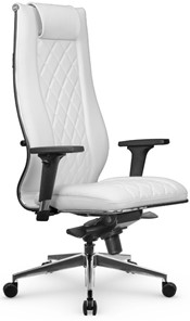 Офисное кресло МЕТТА L 1m 50M/2D Infinity Easy Clean мультиблок, нижняя часть 17839 белый в Казани - предосмотр
