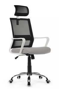 Компьютерное кресло Riva RCH 1029HW, серый/черный в Казани