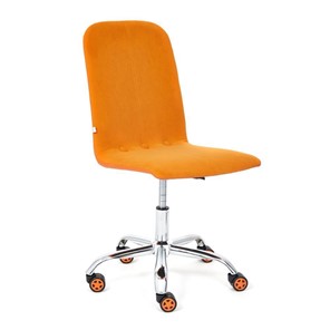 Кресло RIO флок/кож/зам, оранжевый/оранжевый, арт.14188 в Казани