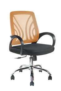Кресло компьютерное Riva Chair 8099Е, Оранжевый в Альметьевске