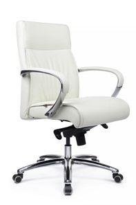 Кресло офисное RV DESIGN Gaston-M (Белый) в Набережных Челнах
