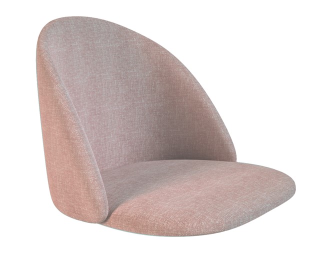 Кресло офисное SHT-ST35/SHT-S120M розовый десерт в Нижнекамске - изображение 1