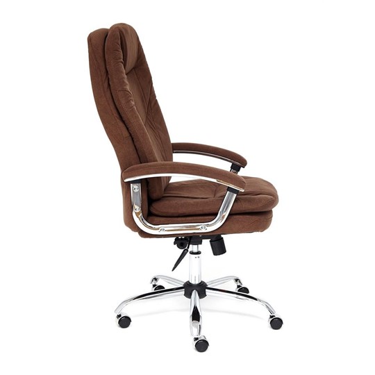 Кресло офисное SOFTY LUX флок, коричневый, арт.13595 в Нижнекамске - изображение 2