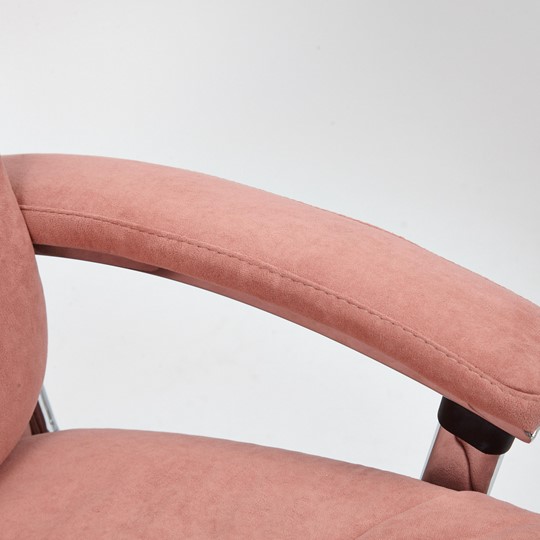 Компьютерное кресло SOFTY LUX флок, розовый, арт.13952 в Альметьевске - изображение 12