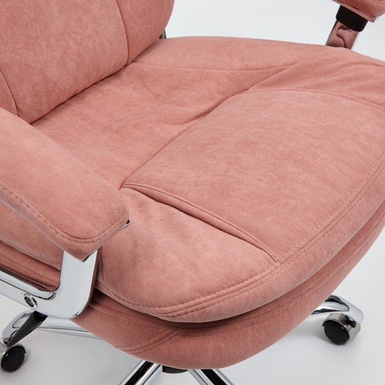 Компьютерное кресло SOFTY LUX флок, розовый, арт.13952 в Альметьевске - изображение 15