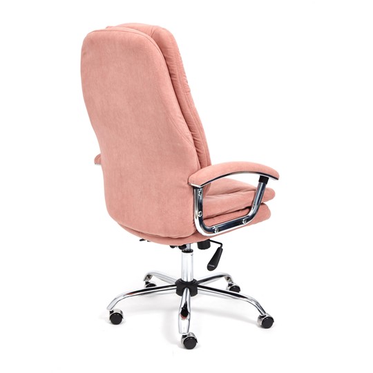 Компьютерное кресло SOFTY LUX флок, розовый, арт.13952 в Альметьевске - изображение 3