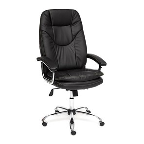 Компьютерное кресло SOFTY LUX кож/зам, черный, арт.12902 в Набережных Челнах