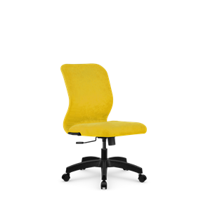 Кресло компьютерное SU-Mr-4/подл.000/осн.001 желтый в Нижнекамске