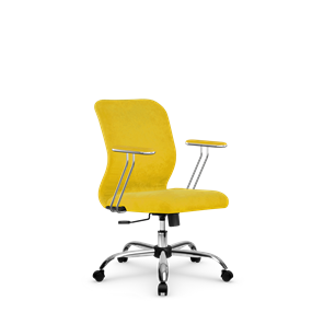 Кресло SU-Mr-4/подл.078/осн.003 желтый в Нижнекамске