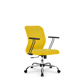 Офисное кресло SU-Mr-4/подл.109/осн.003  желтый в Альметьевске