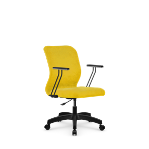 Офисное кресло SU-Mr-4/подл.110/осн.005 желтый в Нижнекамске