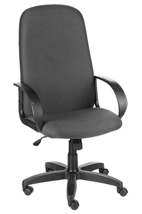 Компьютерное кресло Амбасадор JP15/1 серый ромбик в Альметьевске - изображение