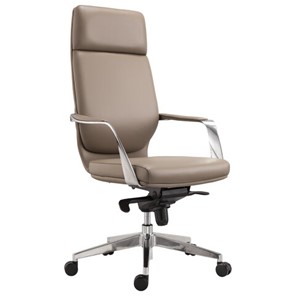 Офисное кресло BRABIX PREMIUM "Resonance EX-755", мультиблок, алюминий, экокожа, бежевое, 532487 в Набережных Челнах