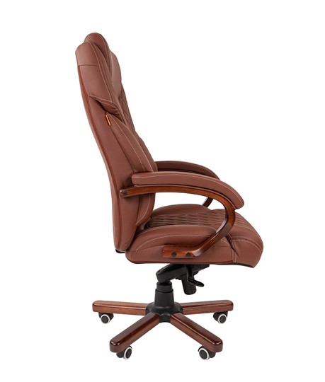Кресло CHAIRMAN 406, коричневый в Альметьевске - изображение 3