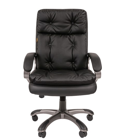 Офисное кресло CHAIRMAN 442 Экокожа черная в Альметьевске - изображение 2