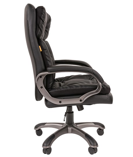 Офисное кресло CHAIRMAN 442 Экокожа черная в Альметьевске - изображение 3