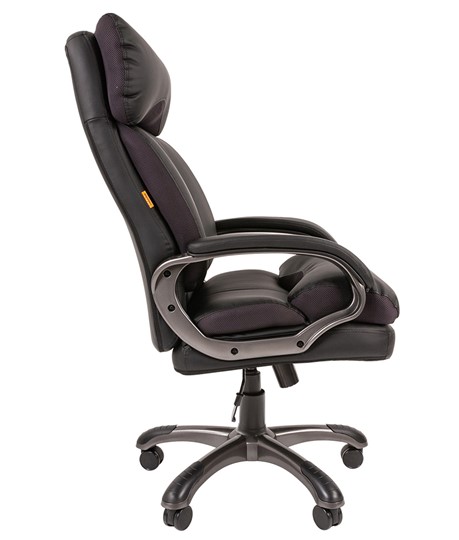 Кресло офисное CHAIRMAN 505 Экокожа черная в Альметьевске - изображение 3