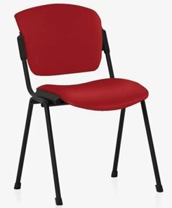 Офисное кресло ERA BLACK красный в Набережных Челнах